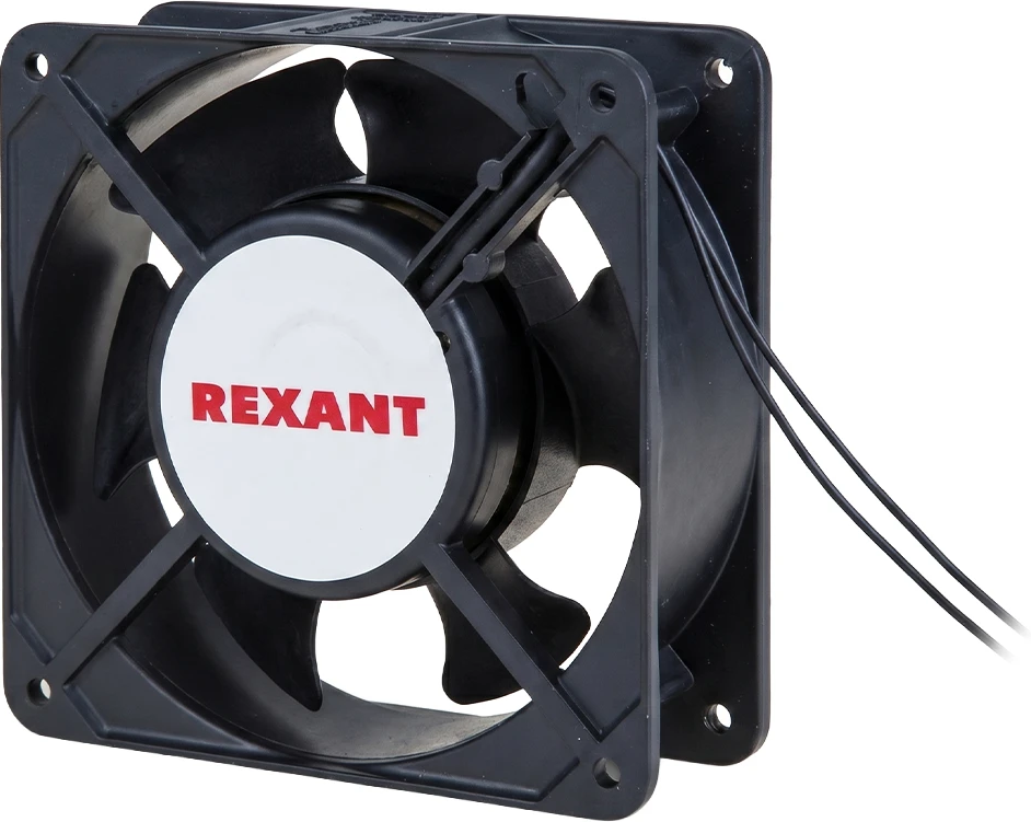 Вентилятор осевой для охлаждения RX 120x120x38 мм 220В REXANT