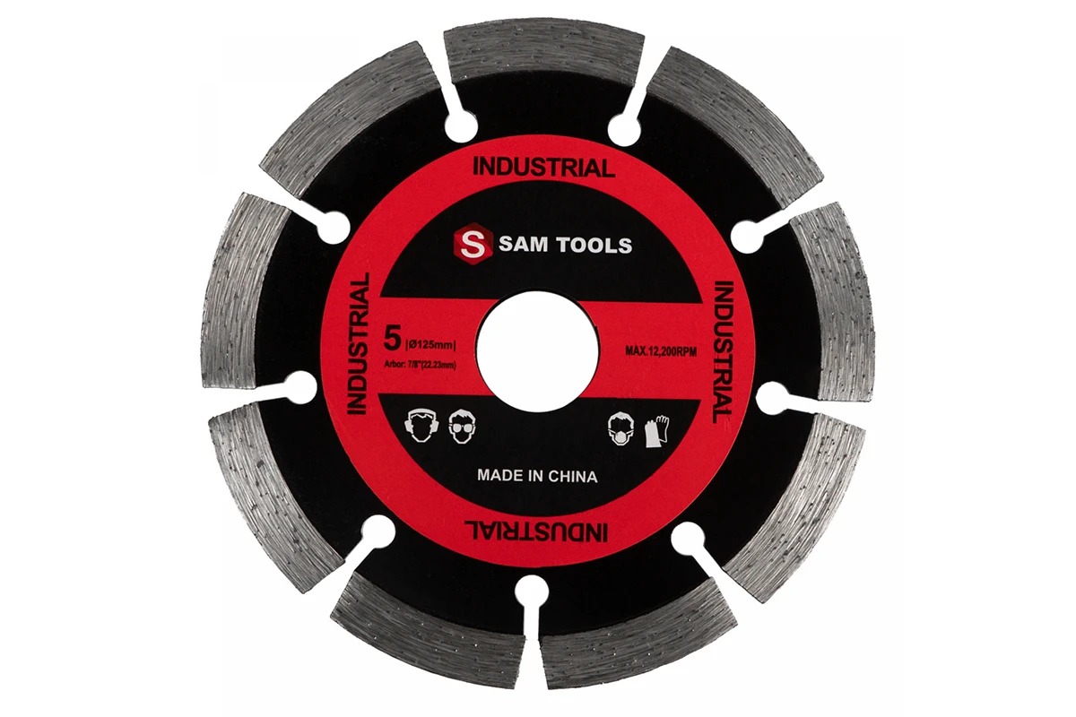 Диск алмазный отрезной Samtools сегментный по бетону 125 мм