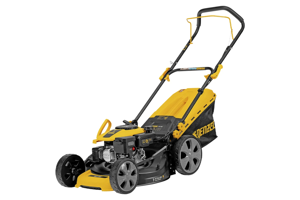 Газонокосилка бензиновая GLD-460-K 150 см3 46 см 50 л Denzel