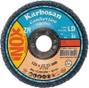 Круг лепестковый КЛТ 125х22 Р40 Karbosan Comfort Line ZR LD Flap Прямой INOX