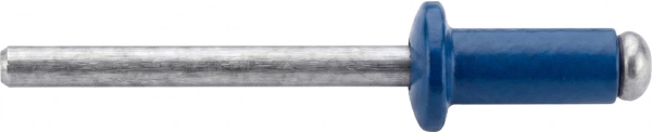 Заклепка вытяжная алюминий/сталь 4x21 мм RAL 5005