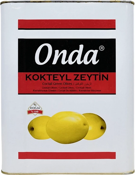 Оливки зеленые Coctail ONDA 16 кг