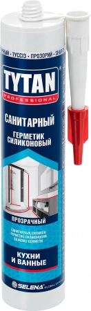 Герметик силиконовый санитарный Tytan Professional прозрачный