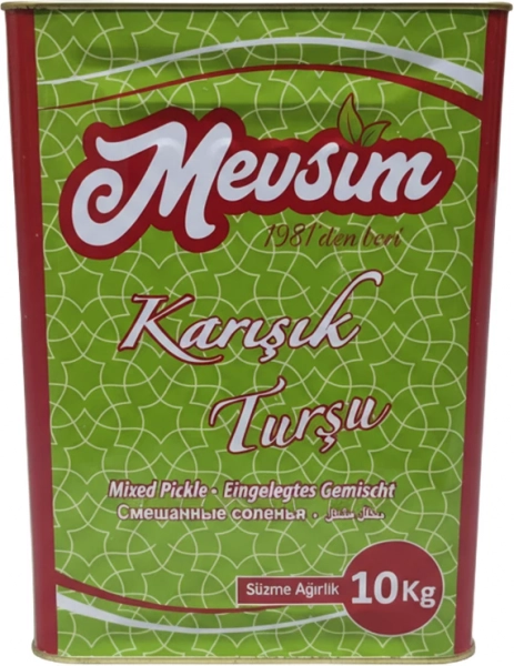 Ассорти овощное маринованное MEVSIM 17,5 кг