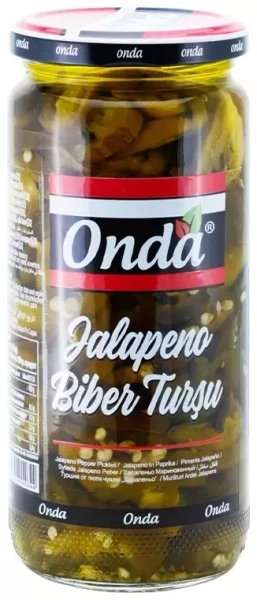 Перец халапеньо маринованный острый 490 г ONDA