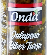 Перец халапеньо маринованный острый 490 г ONDA