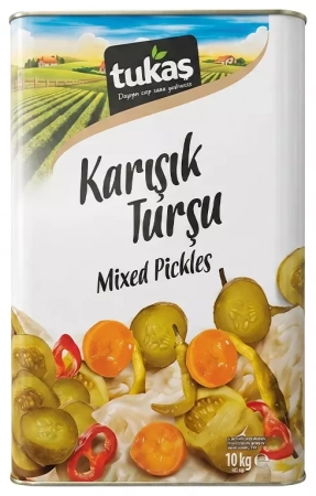 Ассорти овощное маринованное 18 кг TUKAS