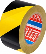Лента сигнальная желто-черная 50 мм (200 м)