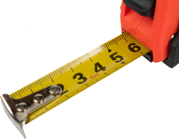 Рулетка 5 м х 19 мм с прорезиненным корпусом Samtools