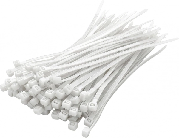 Хомут стяжка 3,6х150 нейлон белый 100 шт/упак