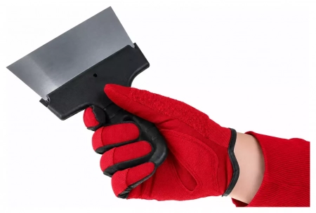 Шпатель фасадный 150 мм нержавеющая сталь с пластиковой ручкой SAMTOOLS