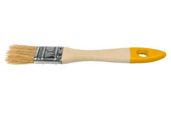 Кисть малярная плоская с деревянной ручкой 25 мм (1") Samtools