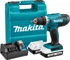 Дрель-шуруповёрт аккумуляторная Makita DF488D002 18 В, 42 Нм, 2 АКБ 1,5 Ач, ЗУ и кейс