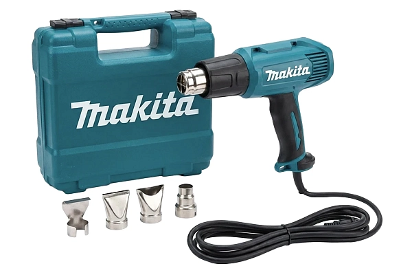 Фен технический Makita HG6030K 4 насадки