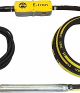 Высокочастотный вибратор VPK E-tron Light 50 (50 мм,5 м, 8А, 15 кг) со встроенным преобразователем