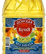 Масло подсолнечное Донская Кухня высший сорт 10% 5 л