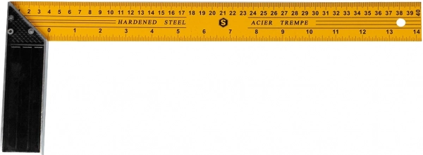 Угольник столярный 400 мм SAMTOOLS