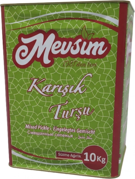 Ассорти овощное маринованное MEVSIM 17,5 кг