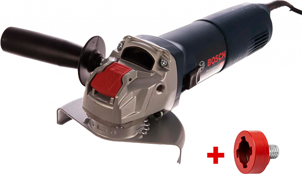 Угловая шлифмашина сетевая Bosch GWX 10-125 с адаптором X-LOCK