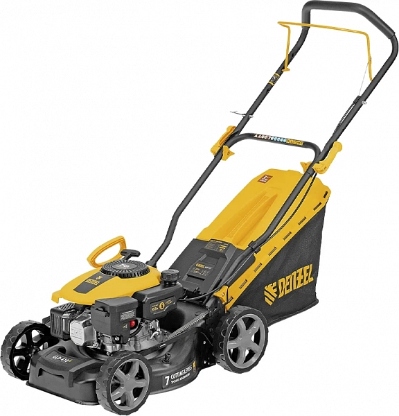 Газонокосилка бензиновая GLD-410-K 150 см3 41 см 40 л Denzel
