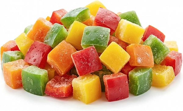 Замороженный перец кубик 10 кг