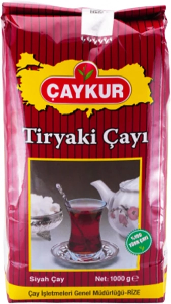Чай черный турецкий листовой Caykur Tiryaki 1000 г