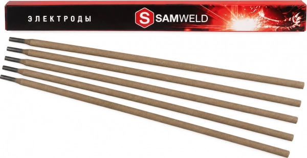 Электроды рутиловые 4 мм SAMWELD МР-3 (E6013) 5 кг
