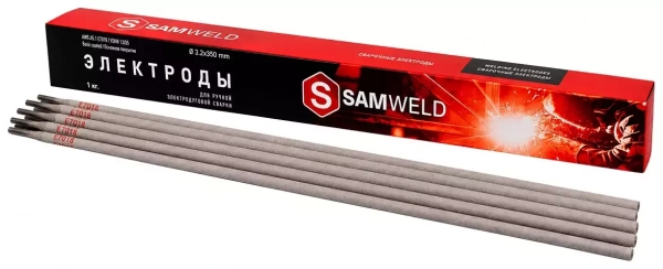 Электроды сварочные 3.2 мм SAMWELD E7018 (УОНИ-13/55) 1 кг