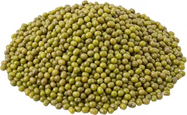 Крупа маш зелёная фасоль мунг Vigna Radiata 3+ мм (мешок 25 кг)