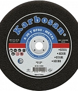Диск отрезной по металлу Karbosan 230х2,5х22 мм