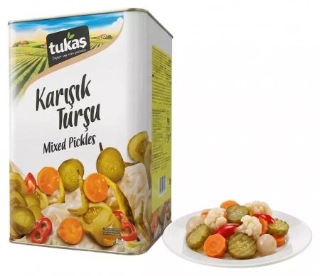 Ассорти овощное маринованное 18 кг TUKAS
