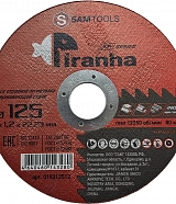 Диск отрезной по металлу и нержавеющей стали 125х1,2х22,2 SAMTOOLS PIRANHA XP