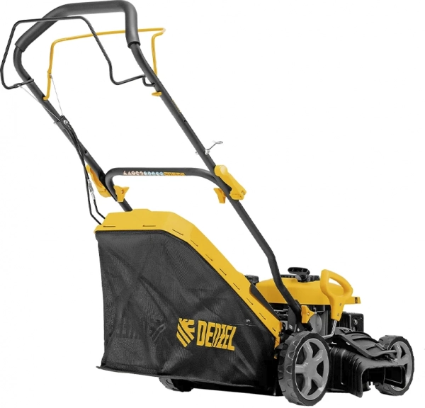 Газонокосилка бензиновая GLD-410SP-K 150 см3 41 см привод 40 л Denzel