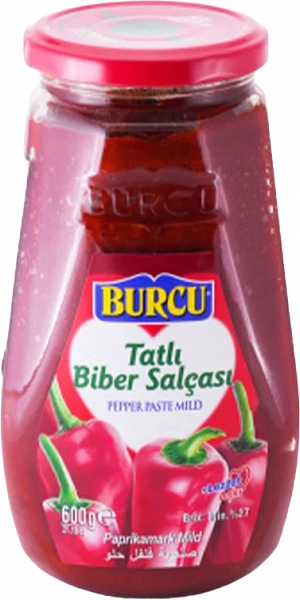 Перцовая паста сладкая Burcu 600 г