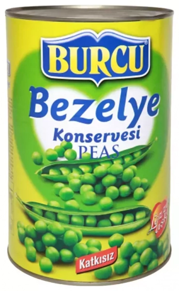 Горошек зеленый консервированный Burcu 4250 г
