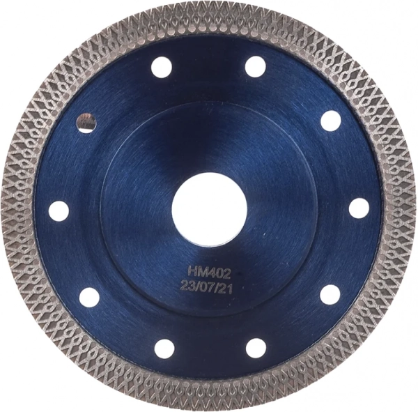 Диск алмазный отрезной по керамике 125х1.2х22.23 мм Hilberg Turbo Thin X HM402