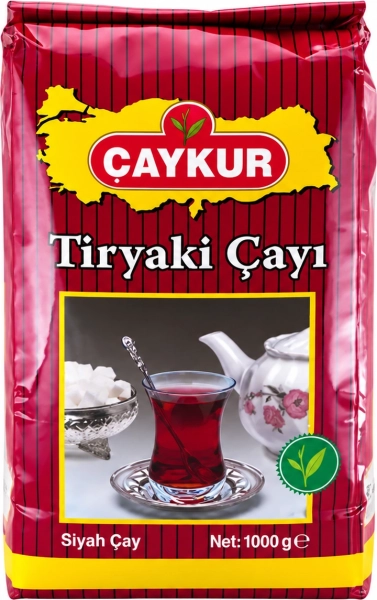 Чай черный турецкий листовой Caykur Tiryaki 1000 г