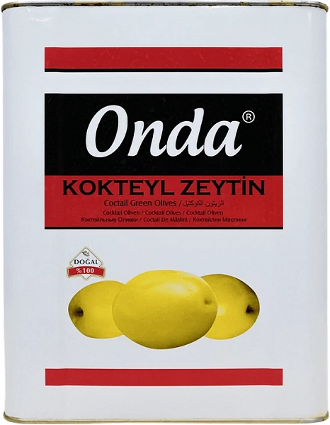 Оливки зеленые Coctail ONDA 16 кг