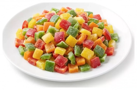 Замороженный перец кубик 10 кг