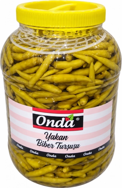 Перец консервированный острый длинный 5 л Onda