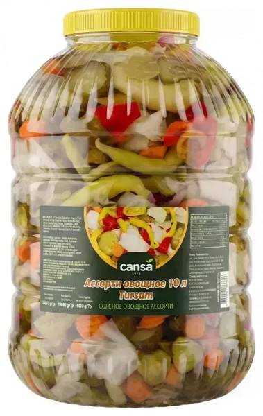 Ассорти овощное 10 л Tursum