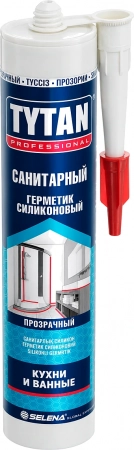 Герметик силиконовый санитарный Tytan Professional прозрачный