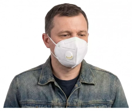Респиратор с клапаном KN95 FFP2 (50 шт.)