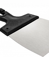Лопатка шпатлевочная 100 мм нержавеющая сталь с пластиковой ручкой SAMTOOLS