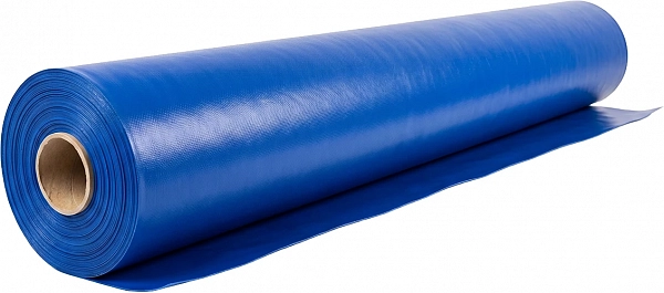 Тент в рулоне ПВХ 3x65 м 195 м2 450 г/м2 синий