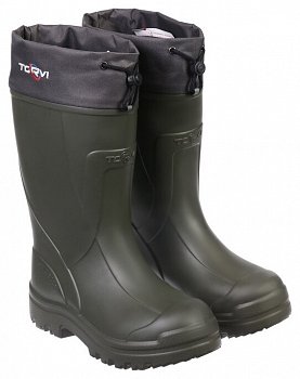Рабочие зимние сапоги TORVI -45С, с мехом, 4-слойный вкладыш, олива