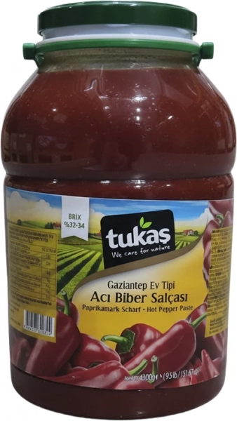 Перцовая паста острая TUKAS 4,3 кг