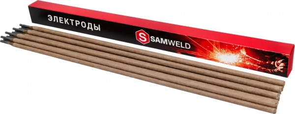 Электроды рутиловые 4 мм SAMWELD МР-3 (E6013) 5 кг