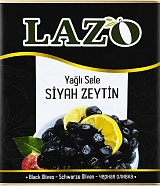 Маслины LAZO калибр 381-420 упаковка 9 кг