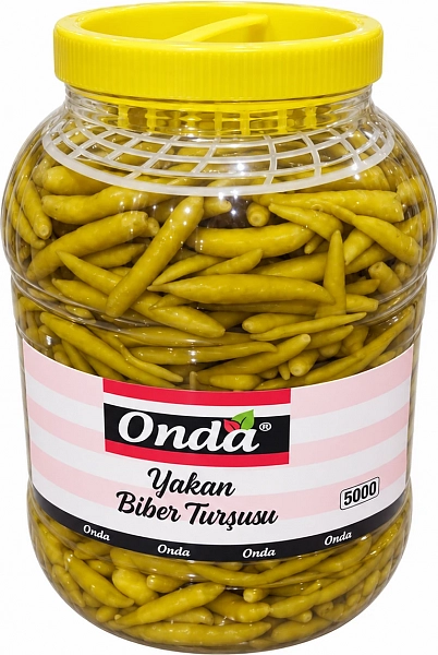 Перец консервированный острый длинный 5 л Onda